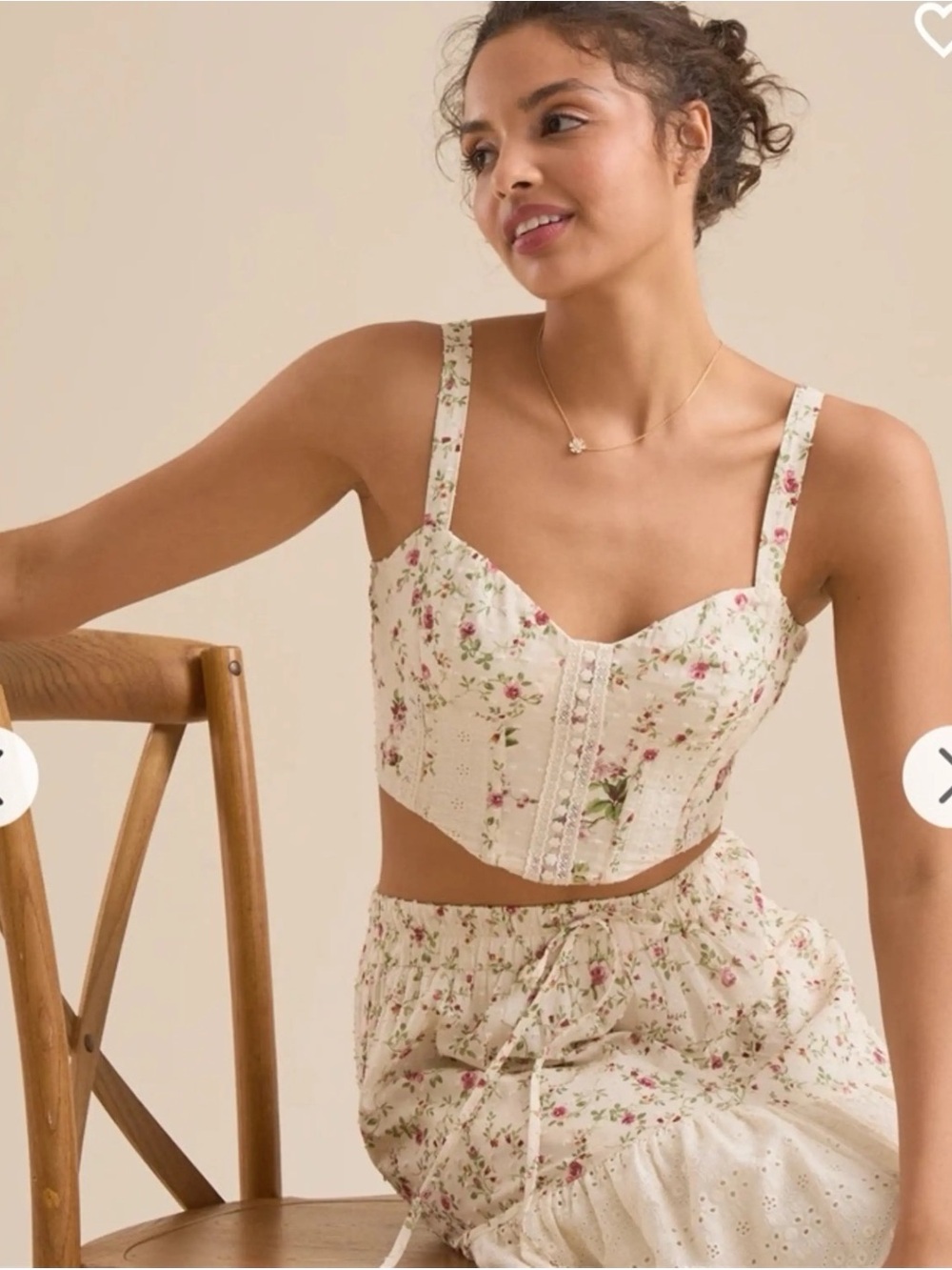 Altar'd State floral cami top New with tags XL
